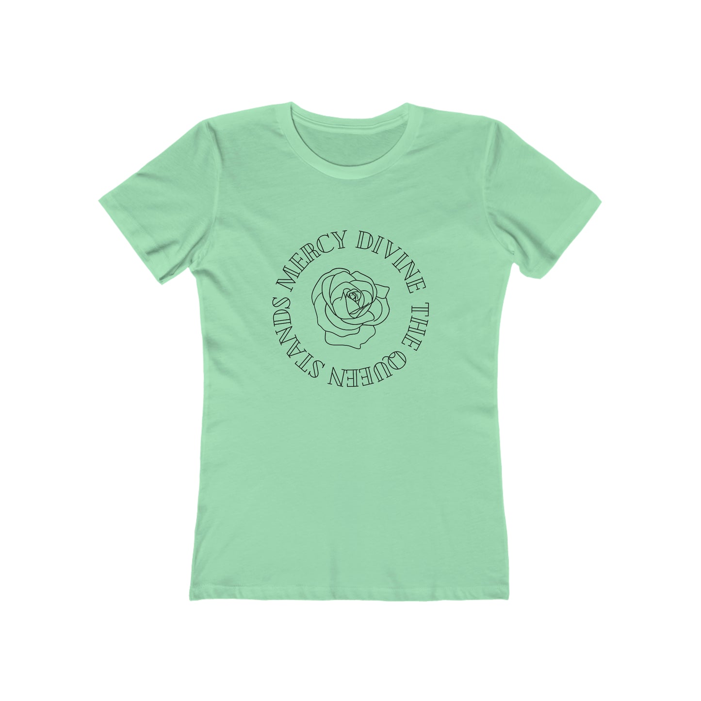 Mercy Divine The Queen Stands Tee