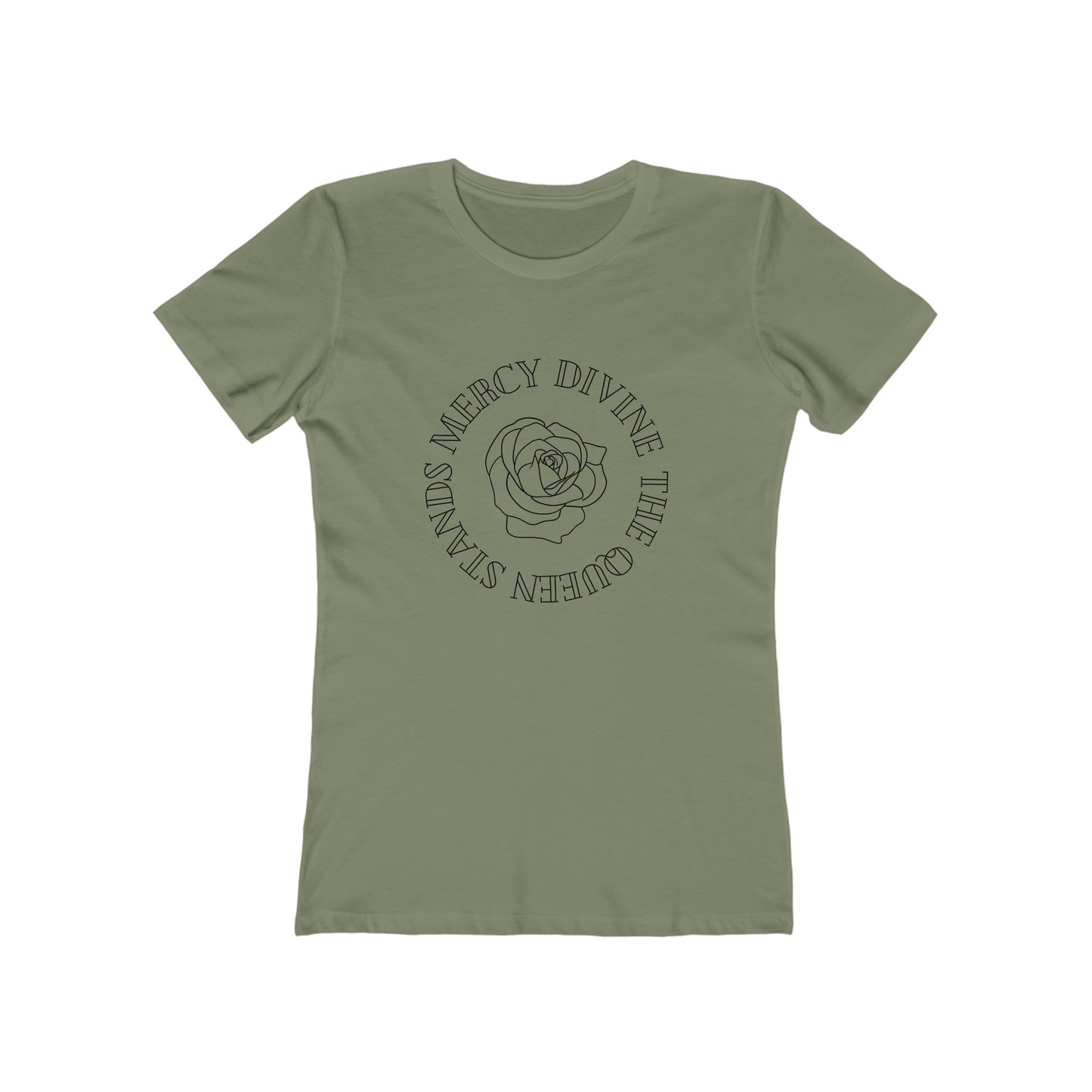 Mercy Divine The Queen Stands Tee